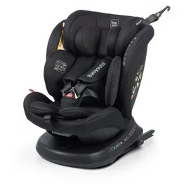 Babyauto Silla de Coche RODIA BAB8435593703359 Grupo 0/1/2/3 I-Size Plus 40-150 cm Isofix Giratoria Reclinable Reductor Negro