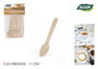 Algon Set-24 Cuchara Café Madera 11 cm (36 Unidades)