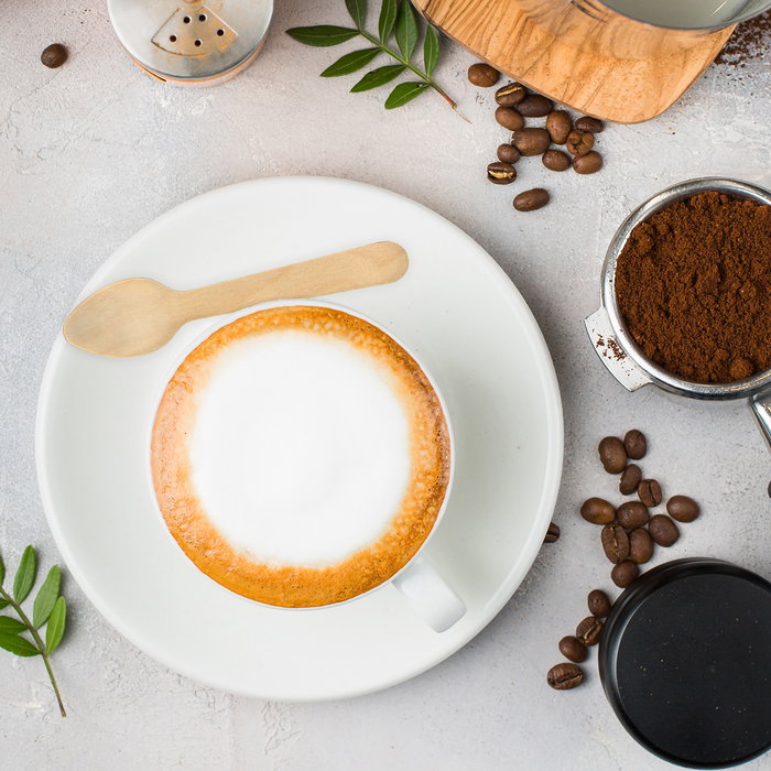 Algon Set-24 Cuchara Café Madera 11 cm (36 Unidades)