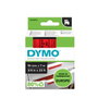 Dymo Cinta D1 Negro sobre Rojo 19mm x 7m