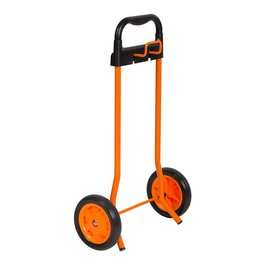 Devesa Carro Butano Telescópico con Asa Acero y Polipropileno, Ruedas EVA Ø140 mm, Dimensiones Plegado: 16 x 34 x 61 cm