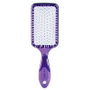 Bifull Cepillo Raqueta Metalizado 22cm Racket Chrome Lila