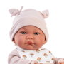 Muñecas Antonio Juan Muñeca Bebé Recién Nacida Nica 50431 con Bolso Cambiador, Ropa y Manta - Juguete para Niñas +3 Años