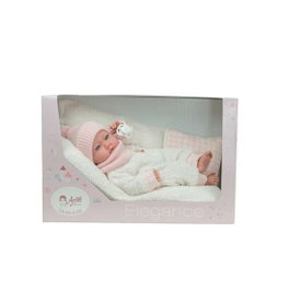 Muñecas Arias Muñeca Elegance Aria Beige con Cojín