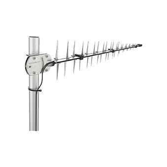 Poynting A-LPDA-0092-LTE SET Antena 5G/LTE Direccional 11 dBi SMA Macho Plata IP65 0.698-3.8 GHz