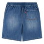 Pantalones Cortos Infantiles Levi's Relaxed Pull On Make Me Azul Acero Infantil Hombre S