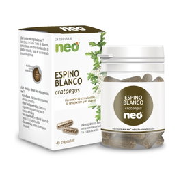 Neo Espino Blanco 45 Cápsulas Complemento Alimenticio para Bienestar Cardiovascular y Relajación