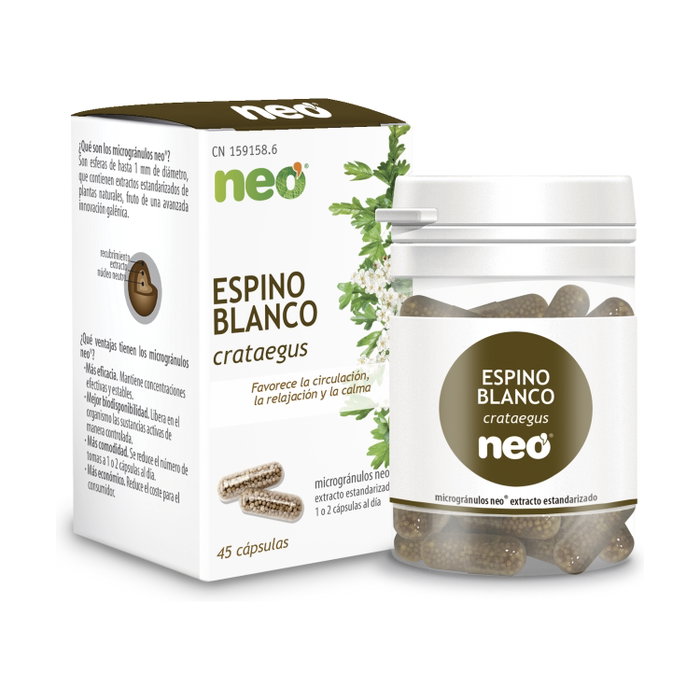 NEO Espino Blanco microgránulos 45 cápsulas NEO Espino Blanco microgránulos 45 cápsulas