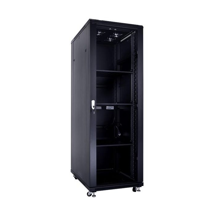 MicroConnect Armario rack 19" 37HU 800x1000 Negro RAL 9004 MicroConnect Armario rack 19" 37HU 800x1000 Negro RAL 9004