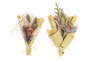 DKD Home Decor Ramo Shabby Marron Rosa 5 x 18 x 10 cm (6 Unidades)
