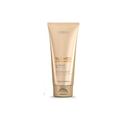 Brasil Cacau Blonde Reconstructor 3 Adicic Mask pH 2,2-3,0 200ml Brasil Cacau Blonde Reconstructor 3 Adicic Mask pH 2,2-3,0 200ml