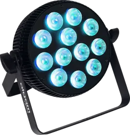 Algamlight Foco Proyector LED RGBW 4-en-1 12x10W Slim