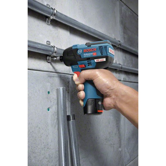 Bosch Professional GDR 12V-110 atornillador de impacto con 2 baterías 3.0Ah en L-BOXX Bosch Professional GDR 12V-110 atornillador de impacto con 2 baterías 3.0Ah en L-BOXX