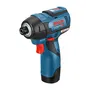 Bosch Professional 06019E0005 Atornillador de Impacto 12V con 2 Baterías 3.0Ah y L-BOXX
