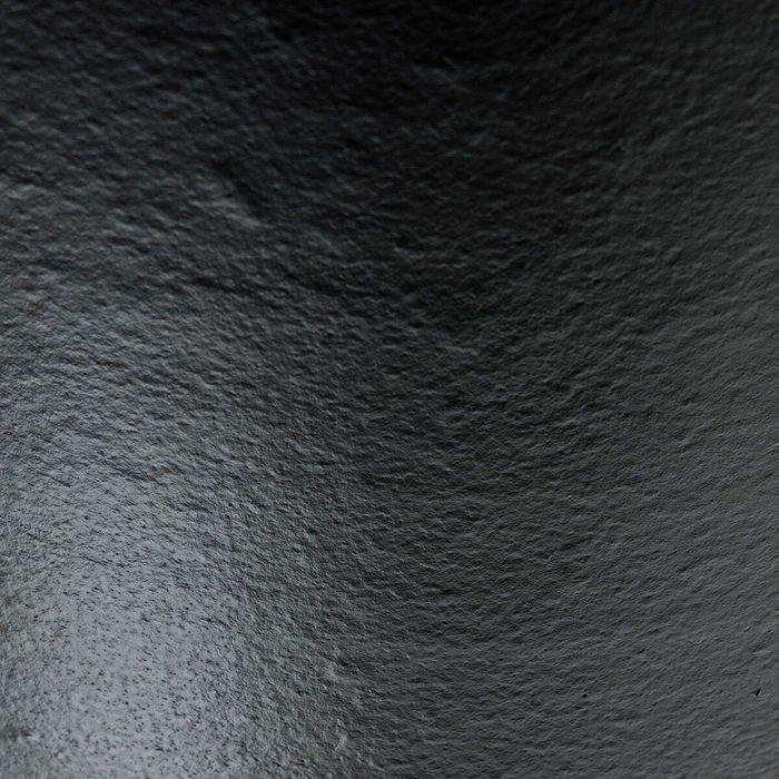 Jarrón Alexandra House Living Negro Cerámica 40 x 72 cm