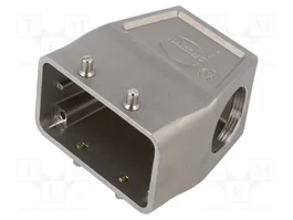 HARTING Carcasa para Conectores HDC Tamaño 10B Angular