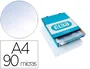 Elba Fundas Multitaladro Standard A4 Piel Naranja 90 Micras