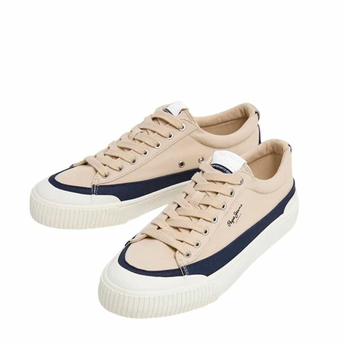 Zapatillas Deportivas Hombre Pepe Jeans Ben Wash Beige
