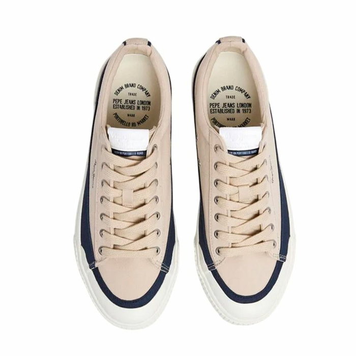 Zapatillas Deportivas Hombre Pepe Jeans Ben Wash Beige