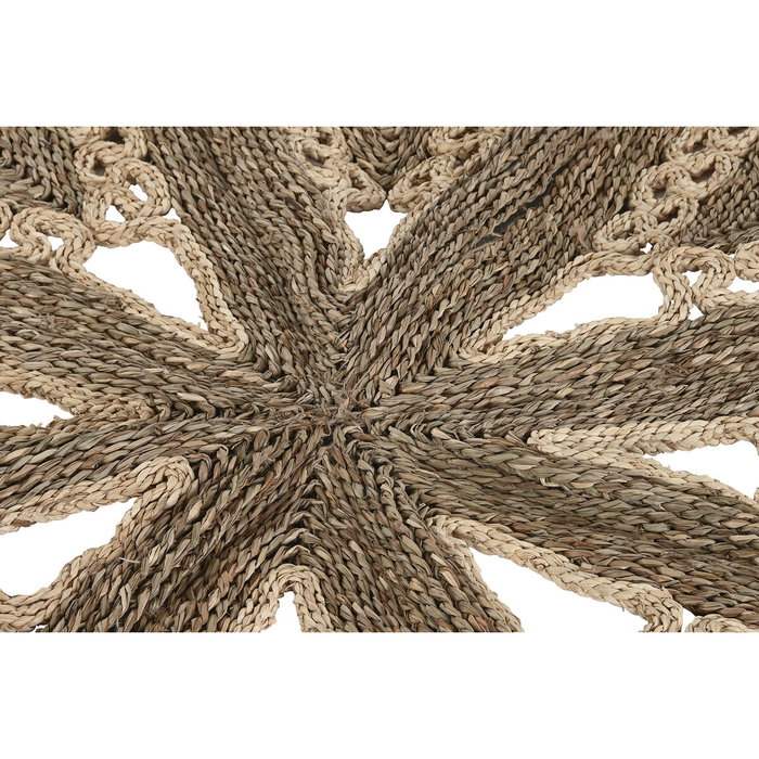 DKD Home Decor Alfombra Seagrass Algodón 178x178x1,8 cm Natural DKD Home Decor Alfombra Seagrass Algodón 178x178x1,8 cm Natural