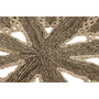 DKD Home Decor Alfombra Seagrass Algodón 178x178x1,8 cm Natural