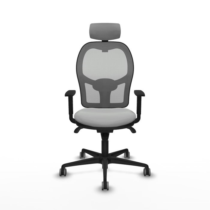 PIQUERAS Y CRESPO Silla de oficina Jorquera Gris con mecanismo Sincro PIQUERAS Y CRESPO Silla de oficina Jorquera Gris con mecanismo Sincro