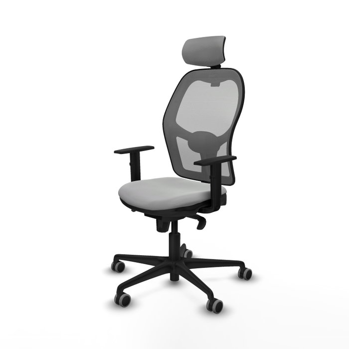PIQUERAS Y CRESPO Silla de oficina Jorquera Gris con mecanismo Sincro PIQUERAS Y CRESPO Silla de oficina Jorquera Gris con mecanismo Sincro