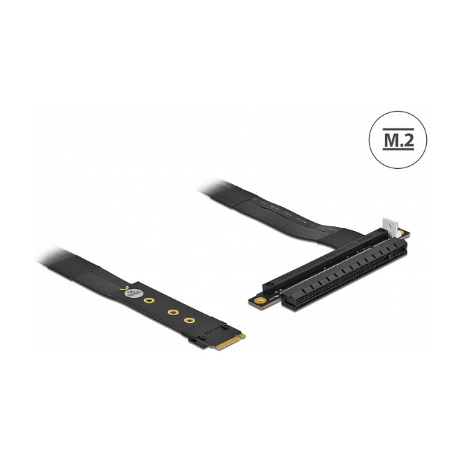 DeLOCK Adaptador M.2 Key M a PCIe x16 NVMe con cable de 20 cm DeLOCK Adaptador M.2 Key M a PCIe x16 NVMe con cable de 20 cm