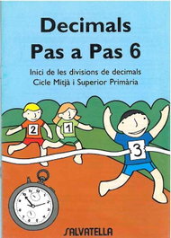 SALVATELLA Decimals pas a pas 6, Mª Pilar Bori Vivas