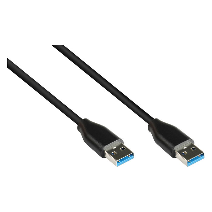 GoodConnections Cable USB 3.2 Gen 2 A-A Negro 1m