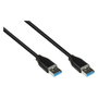 GoodConnections Cable USB 3.2 Gen 2 A-A Negro 1m