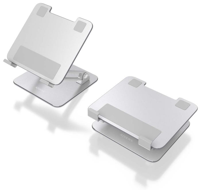 Aisens Soporte de Sobremesa Ajustable para Portátil y Tablet 7-13 pulg, Plata Aisens Soporte de Sobremesa Ajustable para Portátil y Tablet 7-13 pulg, Plata