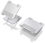 Aisens Soporte de Sobremesa Ajustable para Portátil y Tablet 7-13 pulg, Plata