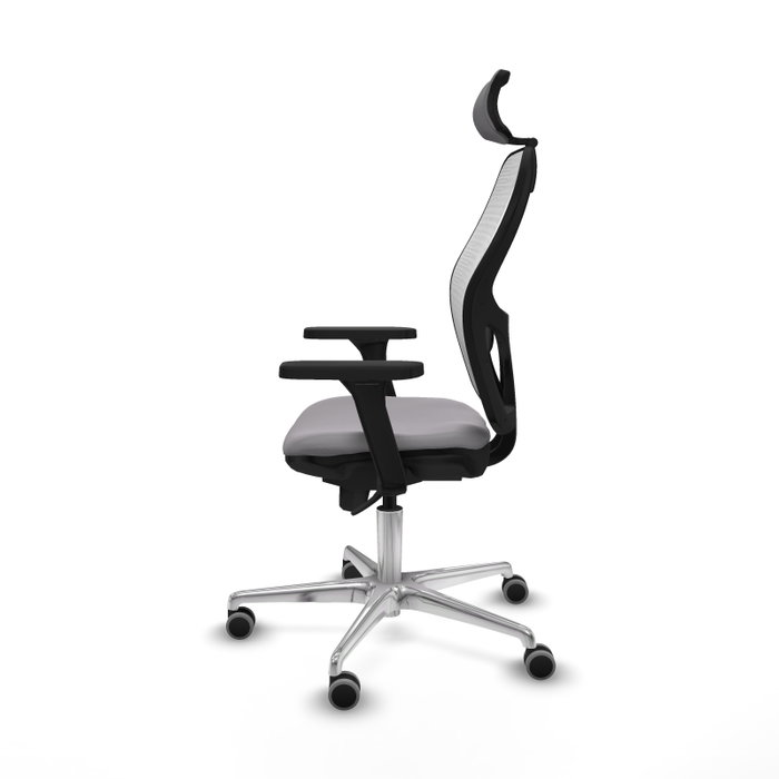 PIQUERAS Y CRESPO Silla de oficina Jorquera Gris y Blanco