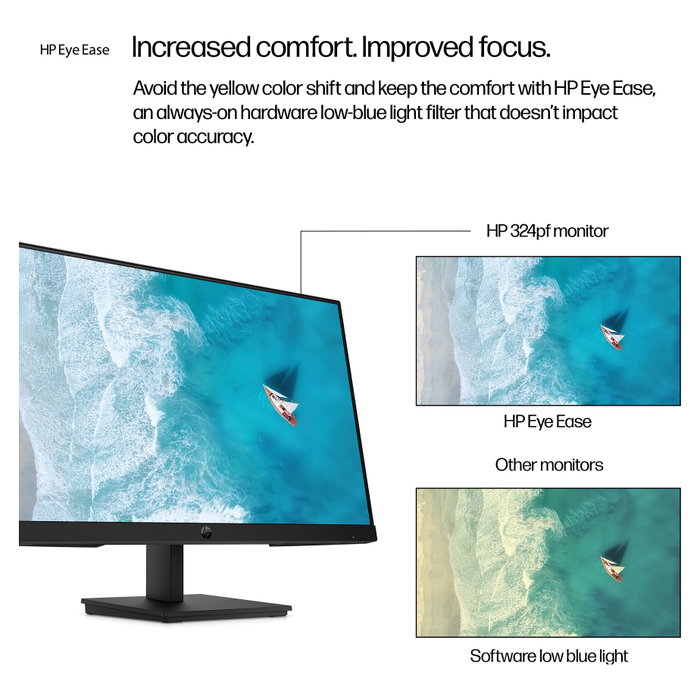 HP Series 3 Pro 324pf Monitor FHD de 23,8 pulgadas IPS Black