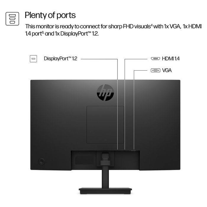 HP Series 3 Pro 324pf Monitor FHD de 23,8 pulgadas IPS Black