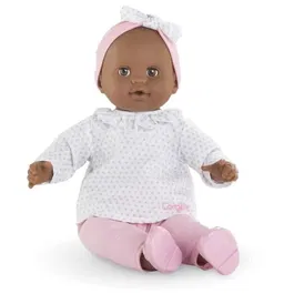 Corolle Muñeca bebé Lucie grande Mon Grand Poupon 36 cm - A partir de 2 años
