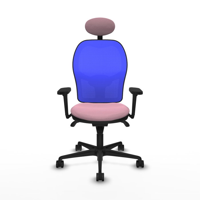 PIQUERAS Y CRESPO Silla de oficina Jorquera Rosa y Azul PIQUERAS Y CRESPO Silla de oficina Jorquera Rosa y Azul