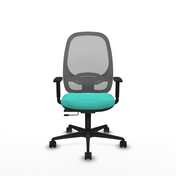PIQUERAS Y CRESPO Silla de oficina Cilanco Turquesa y Gris PIQUERAS Y CRESPO Silla de oficina Cilanco Turquesa y Gris