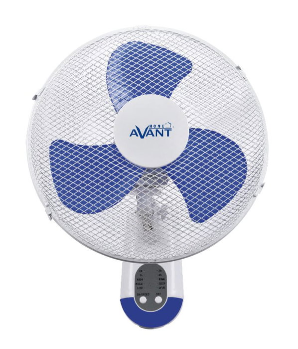 AVANT Ventilador de Pared 40 cm 45W con Mando a Distancia, Aire Fresco y Silencioso para Hogar y Oficina