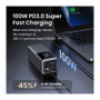 Ugreen Power Bank 20000mAh 130W, Carga Rápida PD, Gris, Carga Triple, Compatible con Teléfono y Portátil