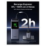 Ugreen Power Bank 20000mAh 130W, Carga Rápida PD, Gris, Carga Triple, Compatible con Teléfono y Portátil