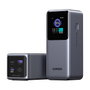 Ugreen Power Bank 20000mAh 130W, Carga Rápida PD, Gris, Carga Triple, Compatible con Teléfono y Portátil