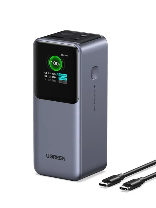 Ugreen Nexode 20000mAh 130W Power Bank Gris
