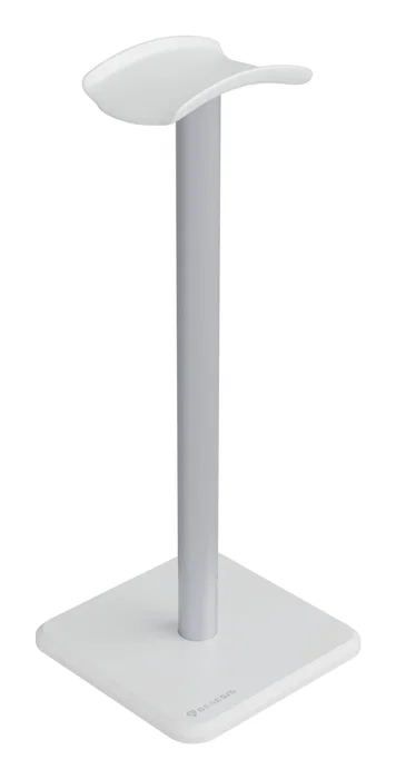 Genesis NGM-2233 Soporte para Auriculares Thulium 100 - Stand Plegable con Base Antiderrapante para Cualquier Marca - Material ABS, Aluminio, TPU - Color Blanco