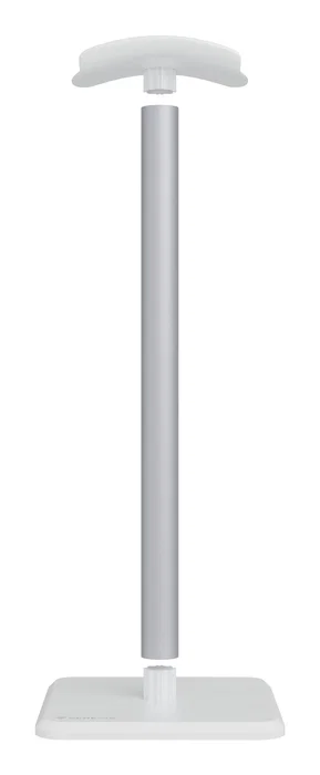 Genesis NGM-2233 Soporte para Auriculares Thulium 100 - Stand Plegable con Base Antiderrapante para Cualquier Marca - Material ABS, Aluminio, TPU - Color Blanco