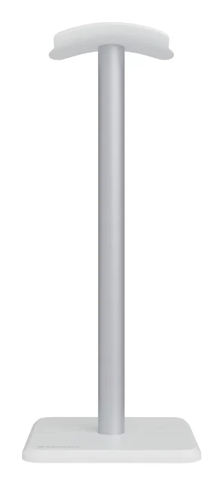 Genesis NGM-2233 Soporte para Auriculares Thulium 100 - Stand Plegable con Base Antiderrapante para Cualquier Marca - Material ABS, Aluminio, TPU - Color Blanco