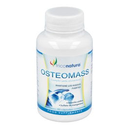 TRICONATURA Osteomass 60 Cápsulas - Complemento para la salud ósea con vitaminas, minerales y probióticos