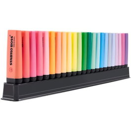 Stabilo Rotulador Boss Fluorescente 70 Deskset Estuche 23 Unidades Colores Surtidos Trazo 2-5 mm