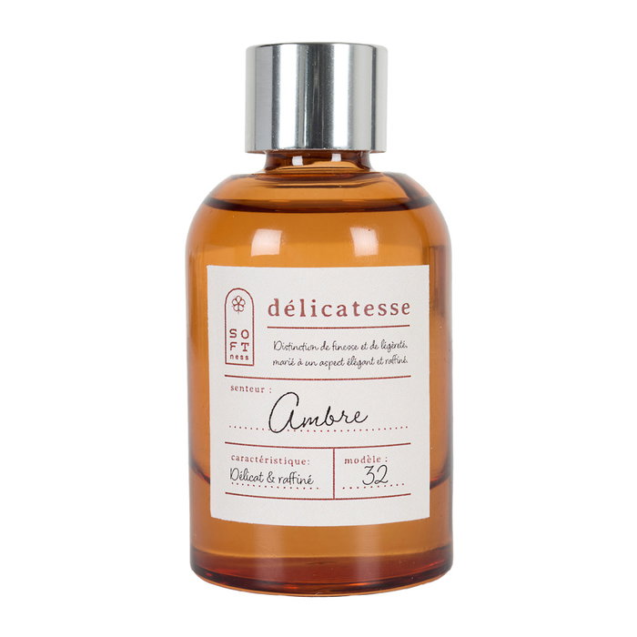 Home Deco Factory Difusor de Ambiente con Varillas 50 ml Aromas Cocooning - Ámbar, Sándalo o Algodón